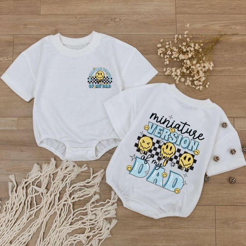 [Copy]Baby Mama's Expensive Lil Man Romper