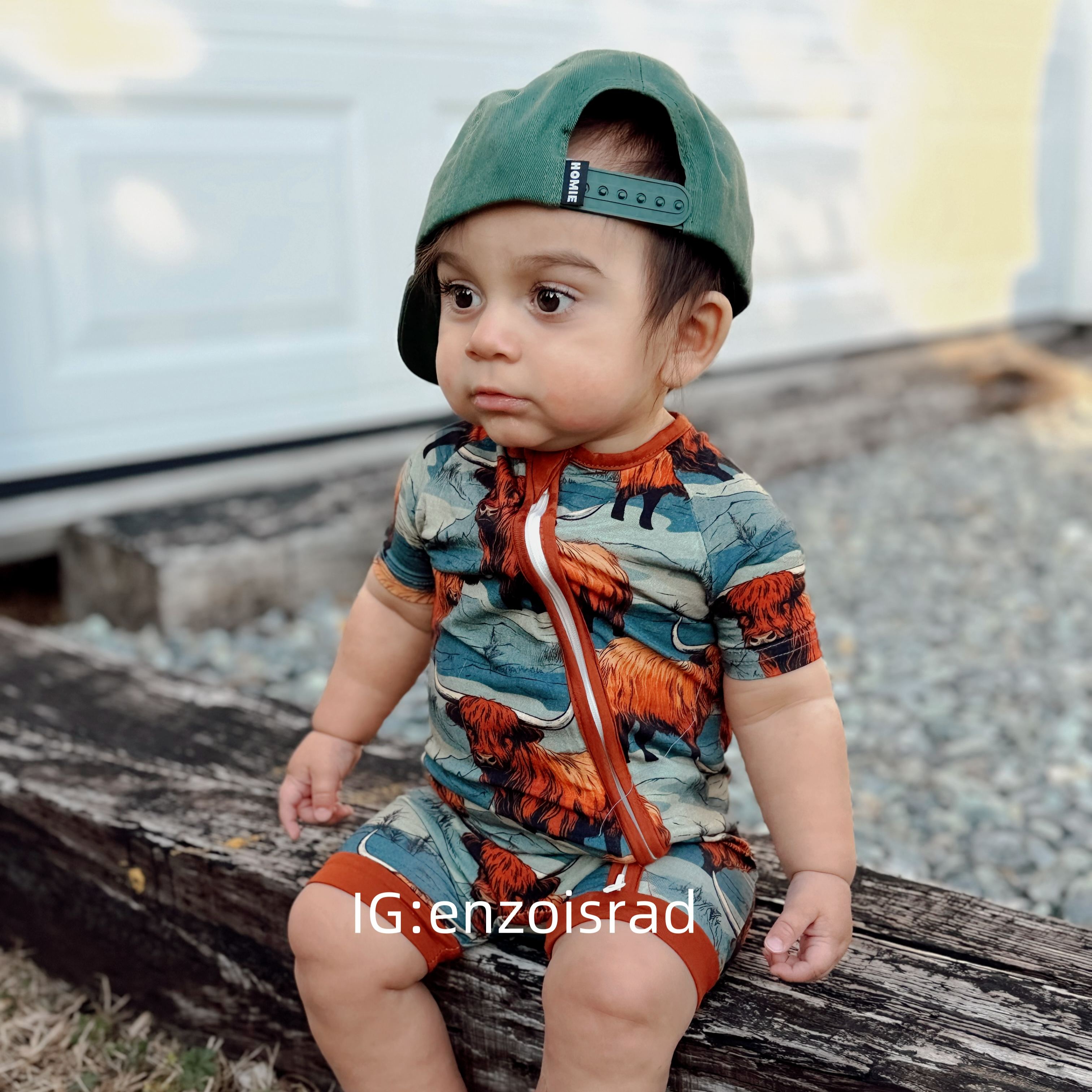 Newborn Cowboy Bamboo Sleeper