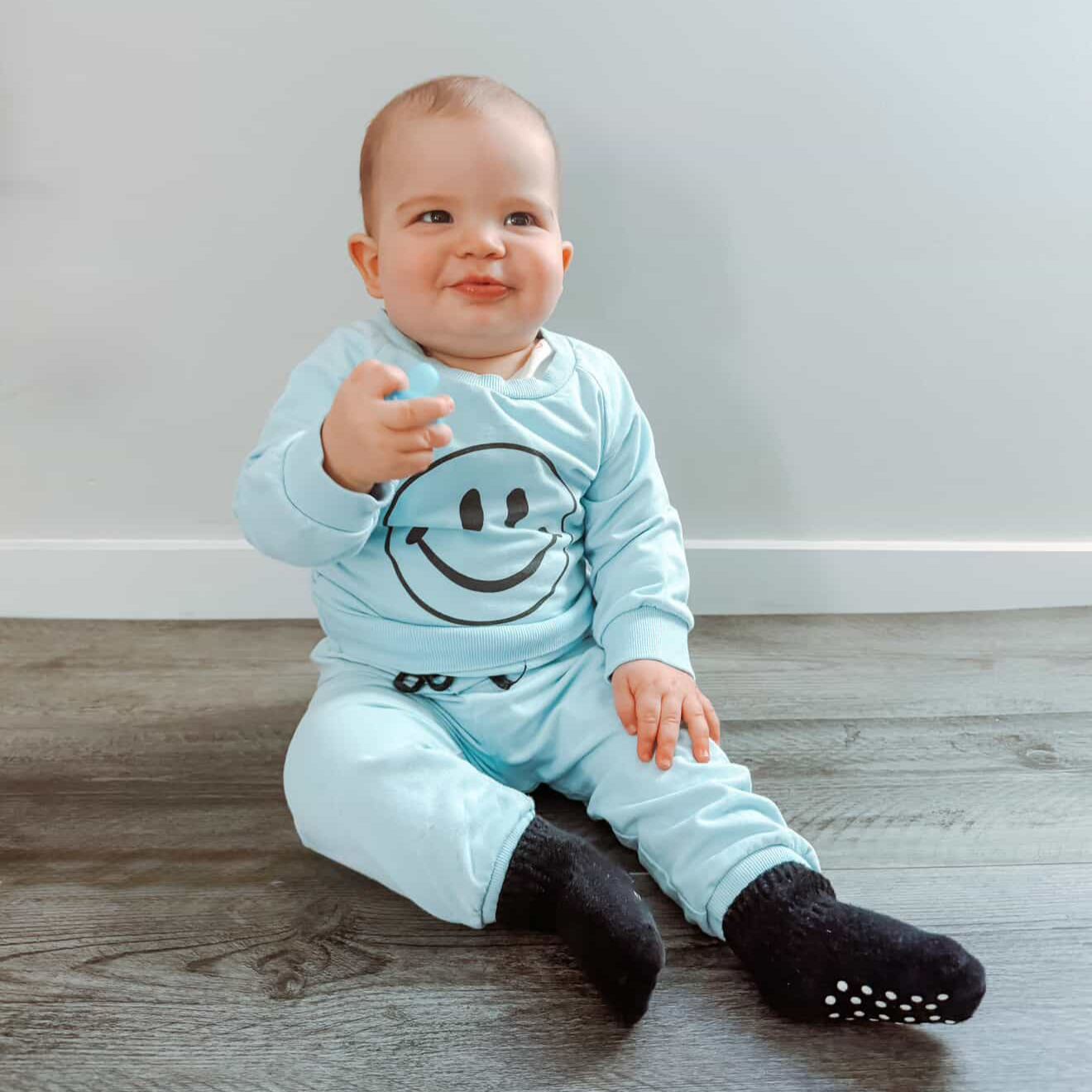 Baby Happy Face Casual Set