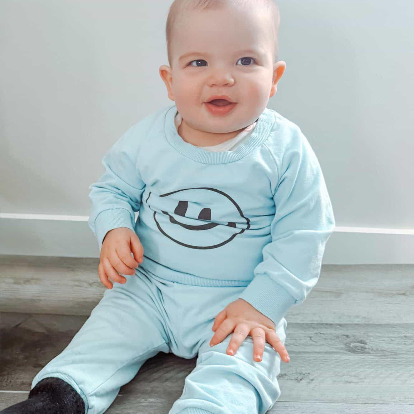 Baby Happy Face Casual Set