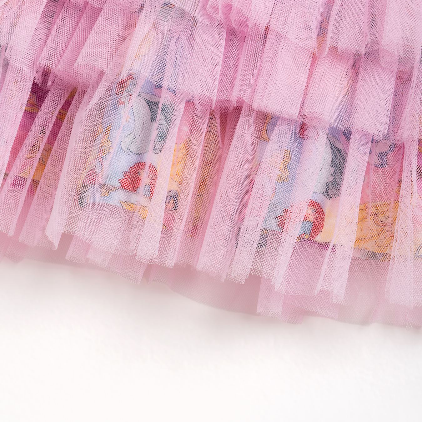 [Copy]Kid Strawberry Flowers Bamboo Mesh Dress ( 2-8Y)