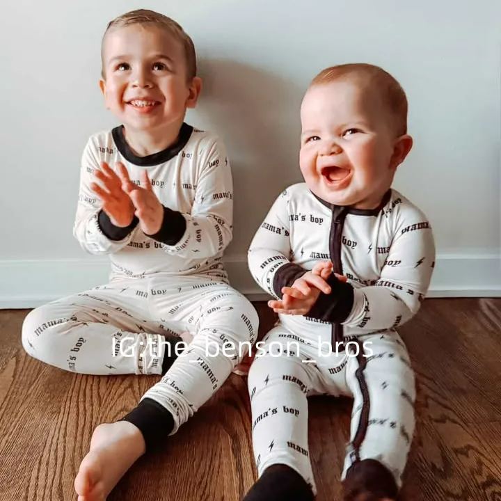 Kid Mama's Boy Bamboo Set ( 2-6Y )