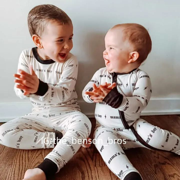 Kid Mama's Boy Bamboo Set ( 2-6Y )
