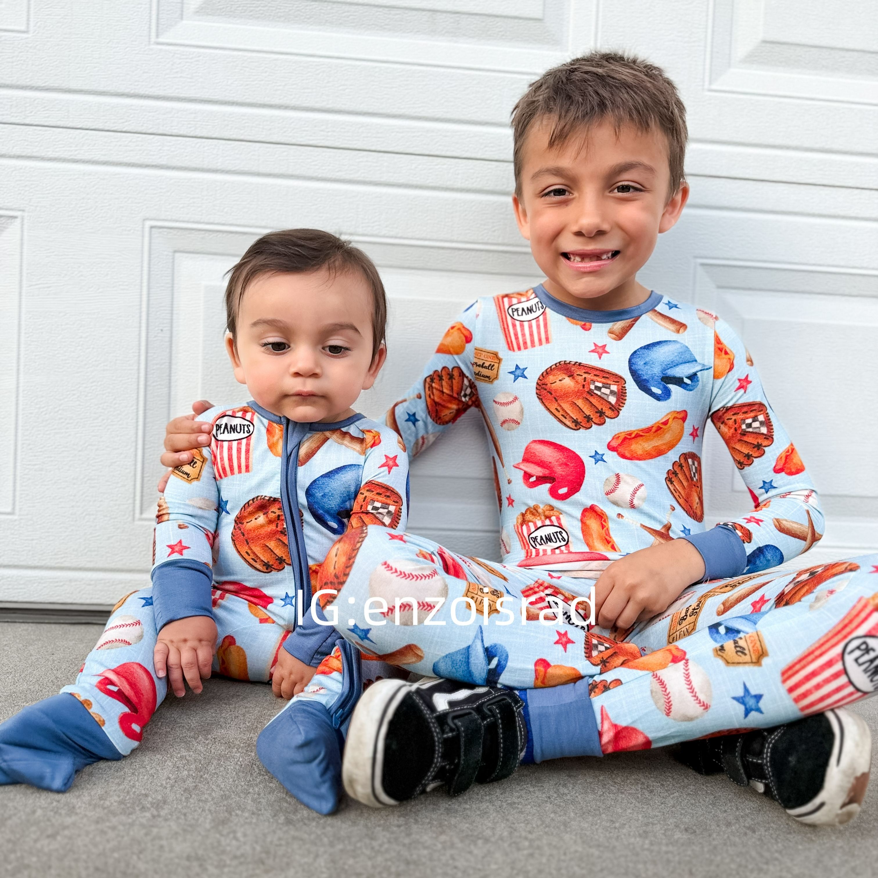 Kid Baseball Bamboo Set ( 2-6Y )