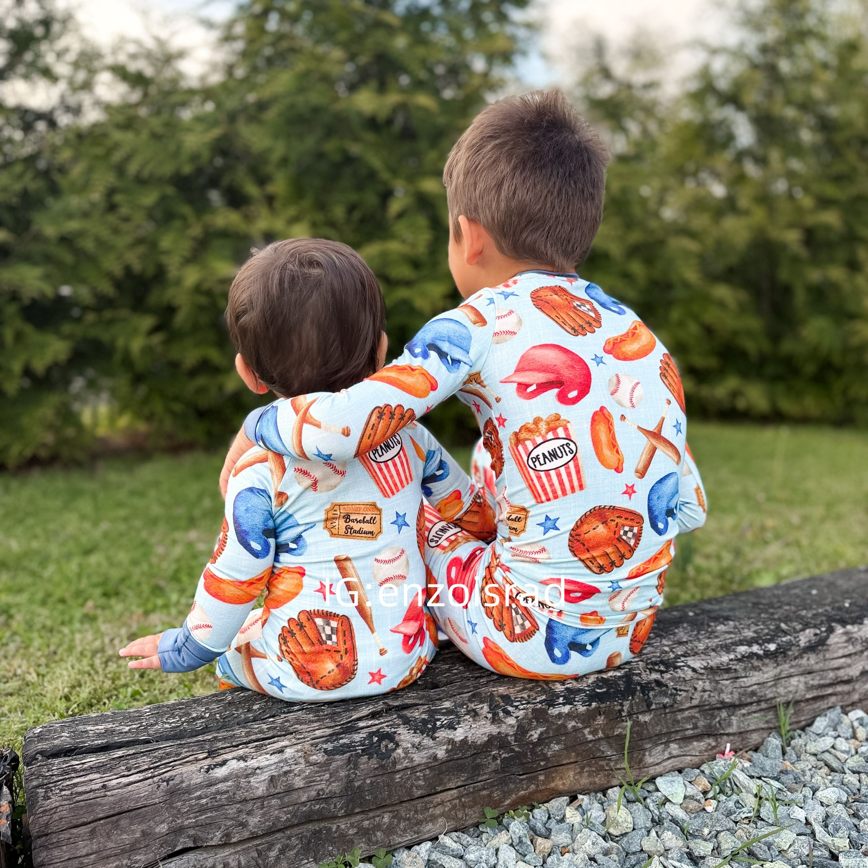 Kid Baseball Bamboo Set ( 2-6Y )
