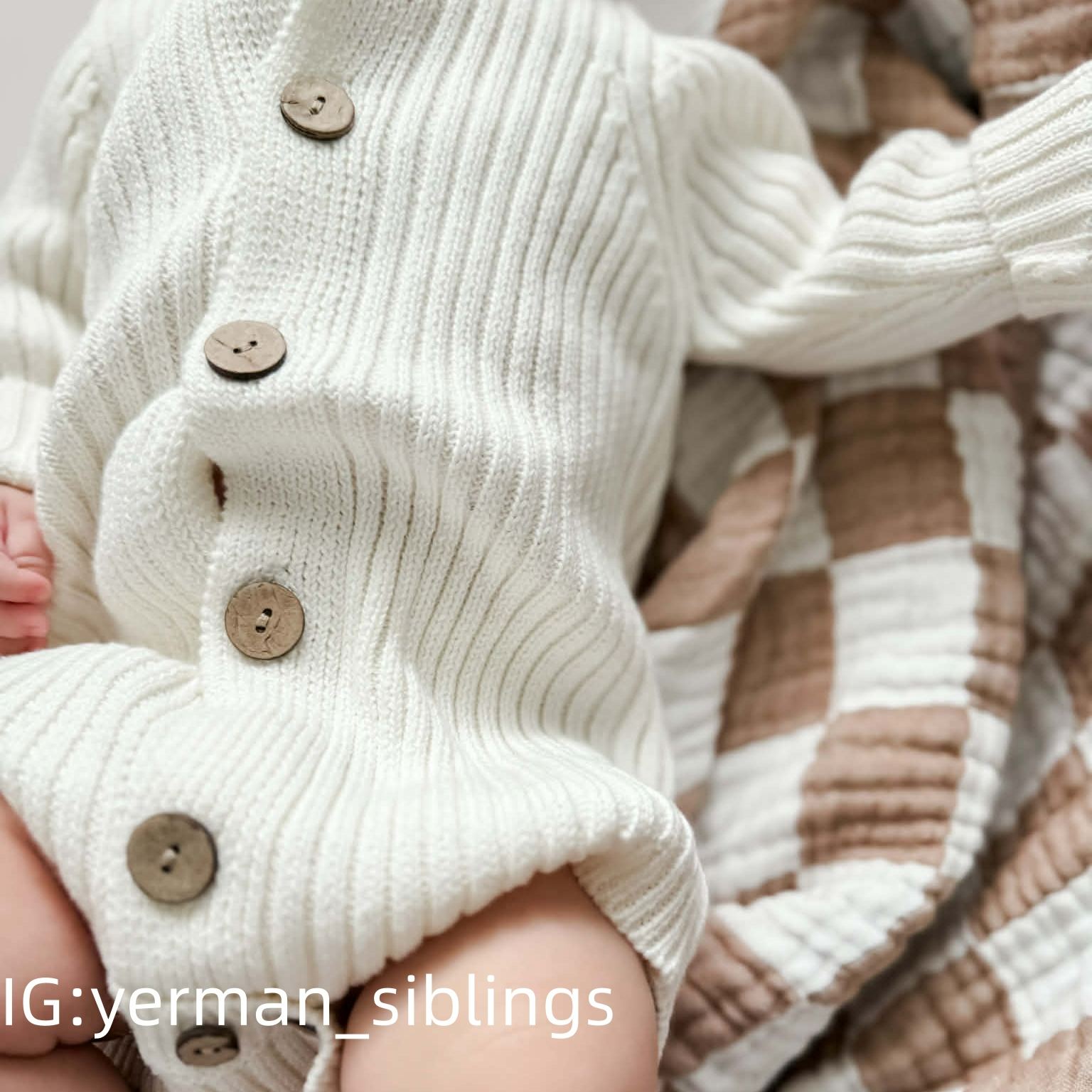 Newborn Knitting Solid Romper