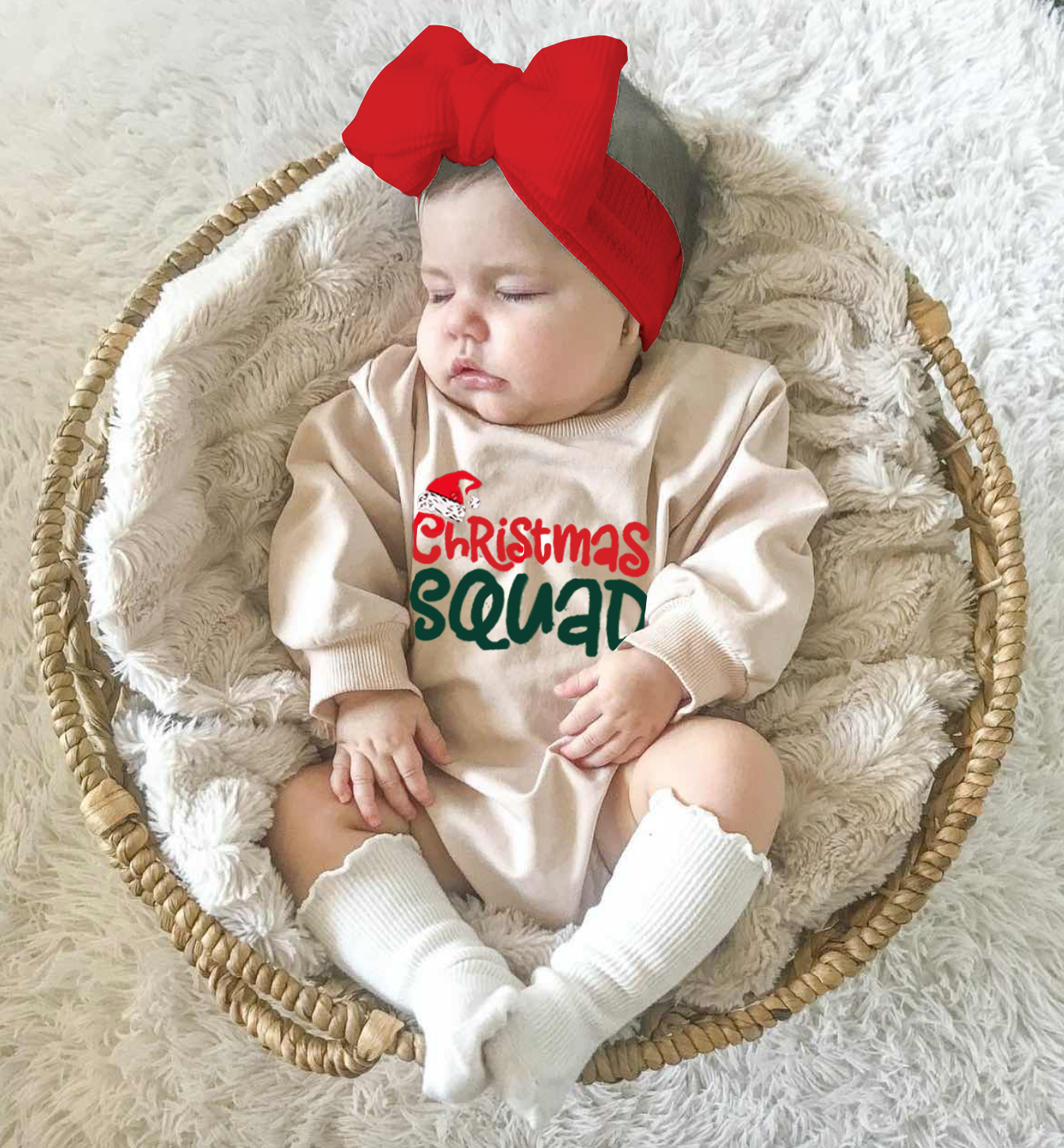 Baby Christmas Romper
