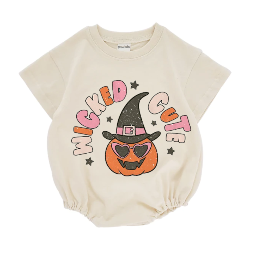 Baby Wicked Cute Cotton Romper pawlulu
