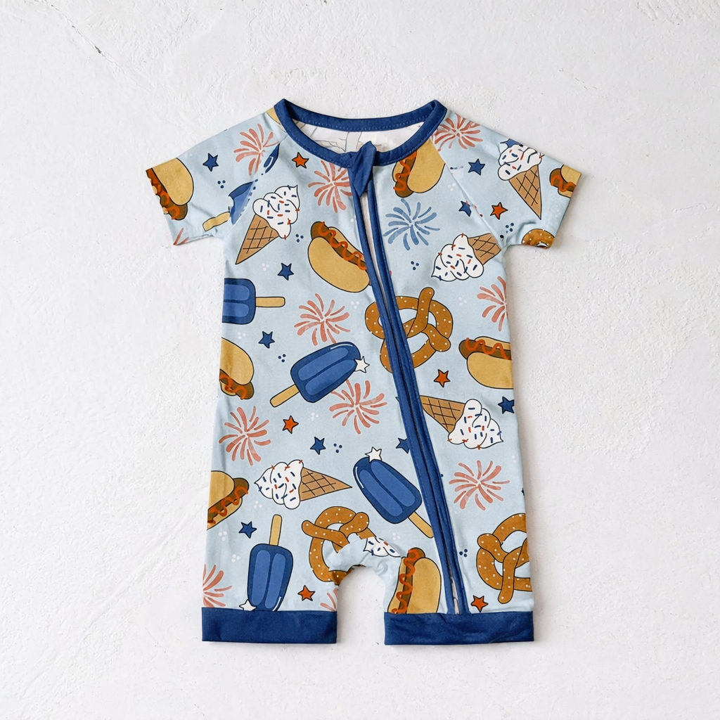Newborn Independence Day Bamboo Sleeper