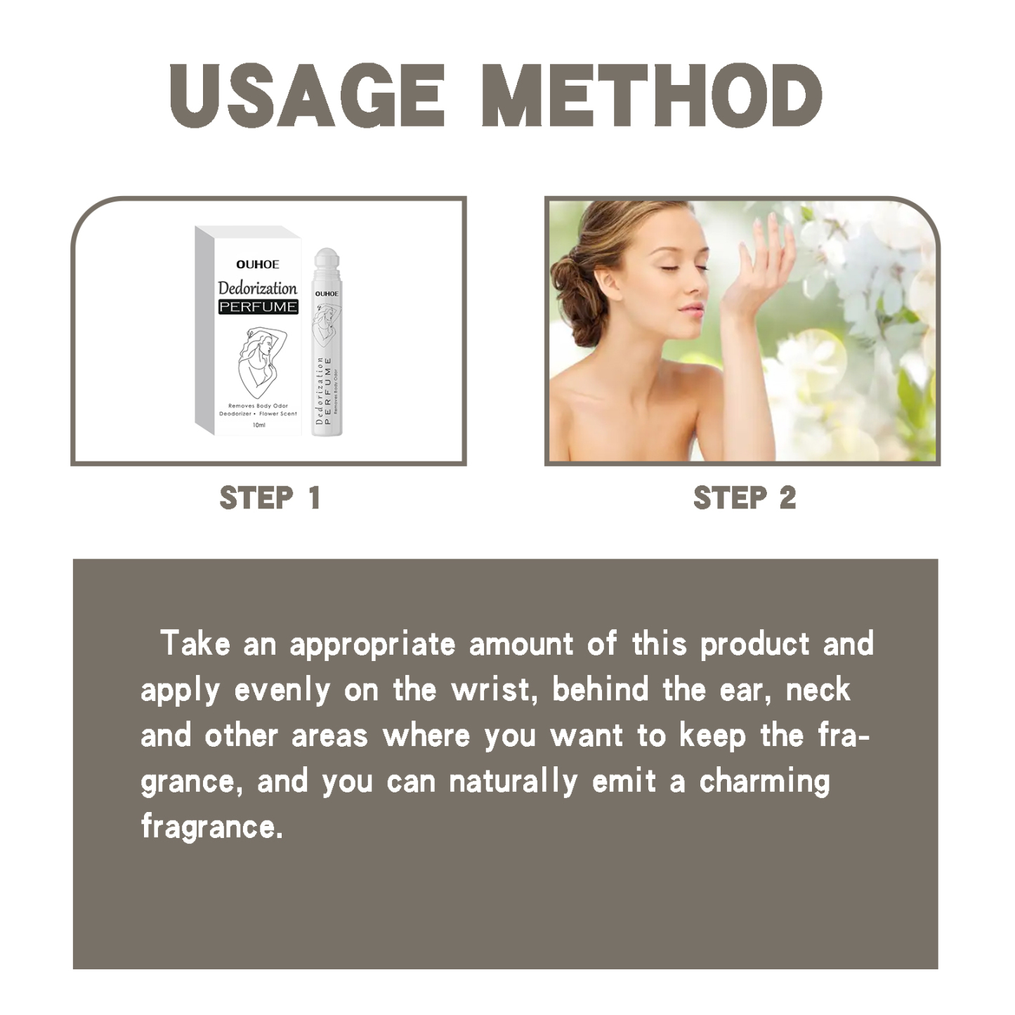 Natural Roll-On Deodorant – Fresh Scent & Odor Protection