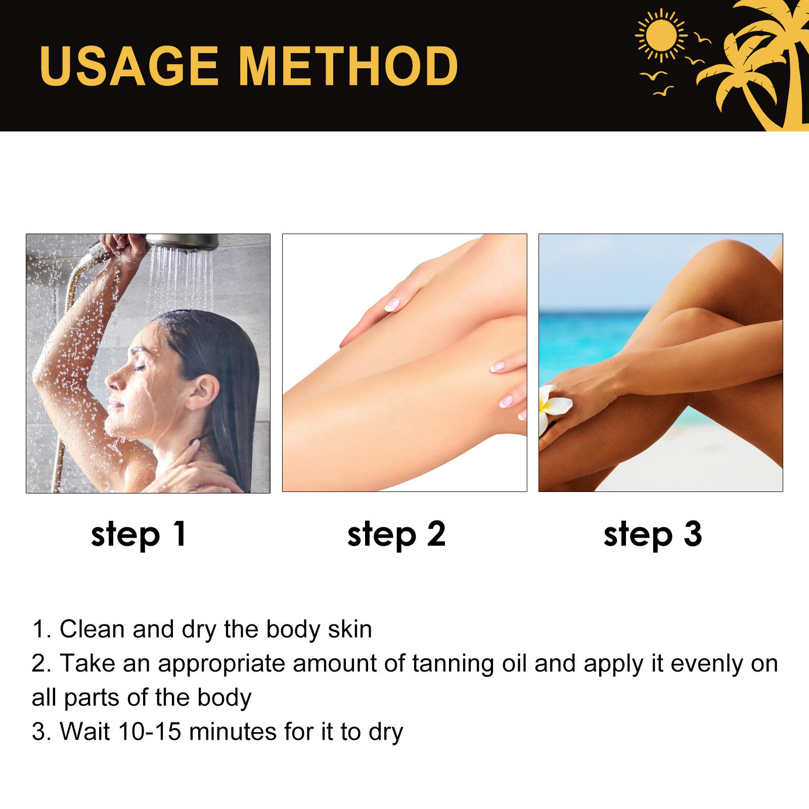 Tanning Oil – Natural Bronze & Hydrate