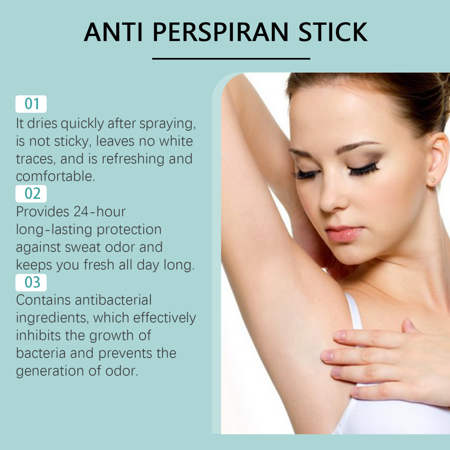 Deodorant Stick – Fresh Scent & Sweat Odor Protection