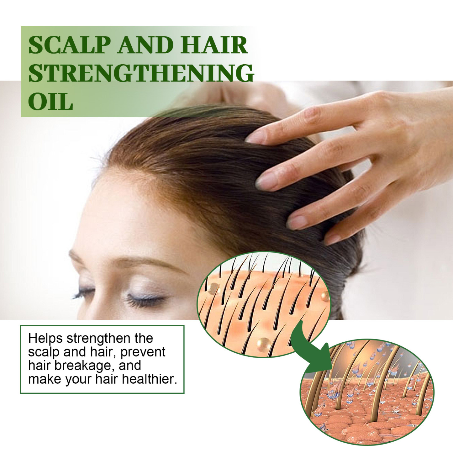 Rosemary Hair Oil – Strengthen, Smooth & Volumize