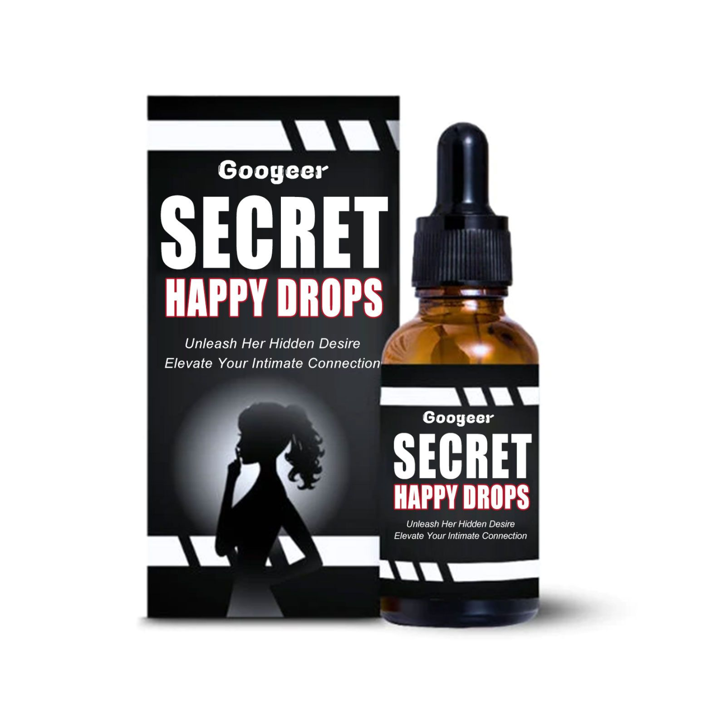 Googeer Body Care Drops Body Strong Vitality Secret Happy Body and Mind Pleasure Drops