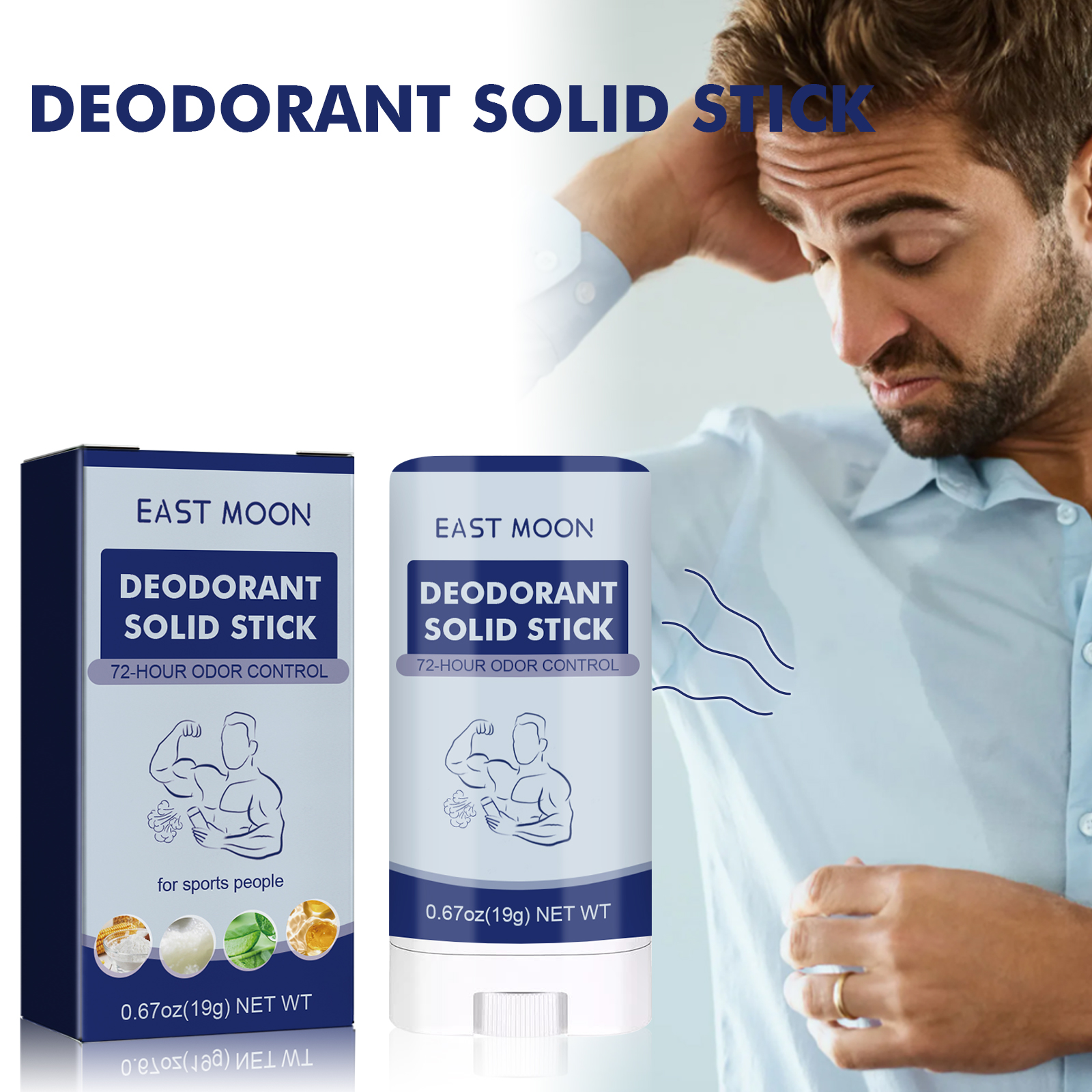 Men’s Deodorant Stick – Fresh Scent & Odor Protection