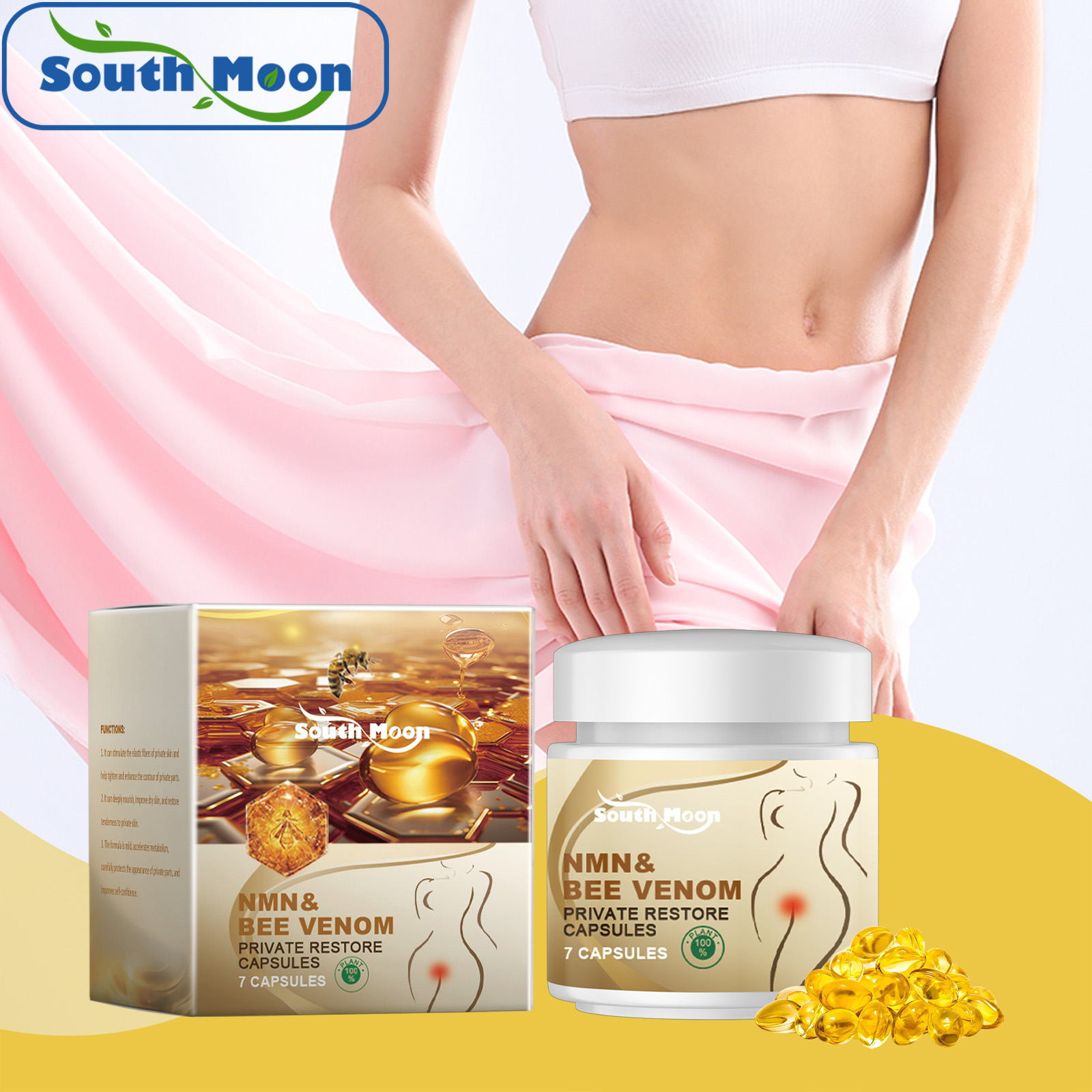 Women’s Deodorant Capsules – Cleanse & Freshen