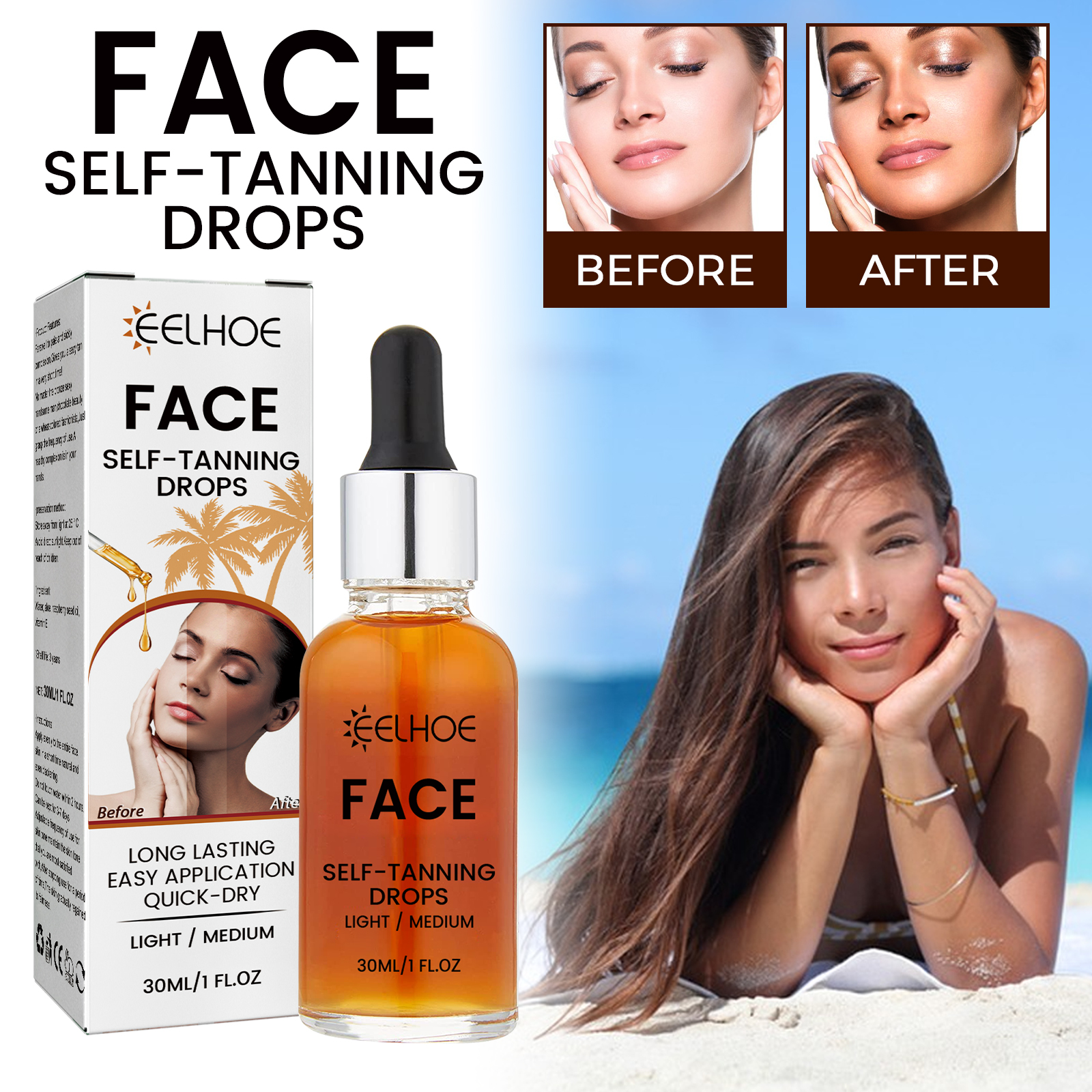Facial Tanning Essence – Bronze & Hydrate