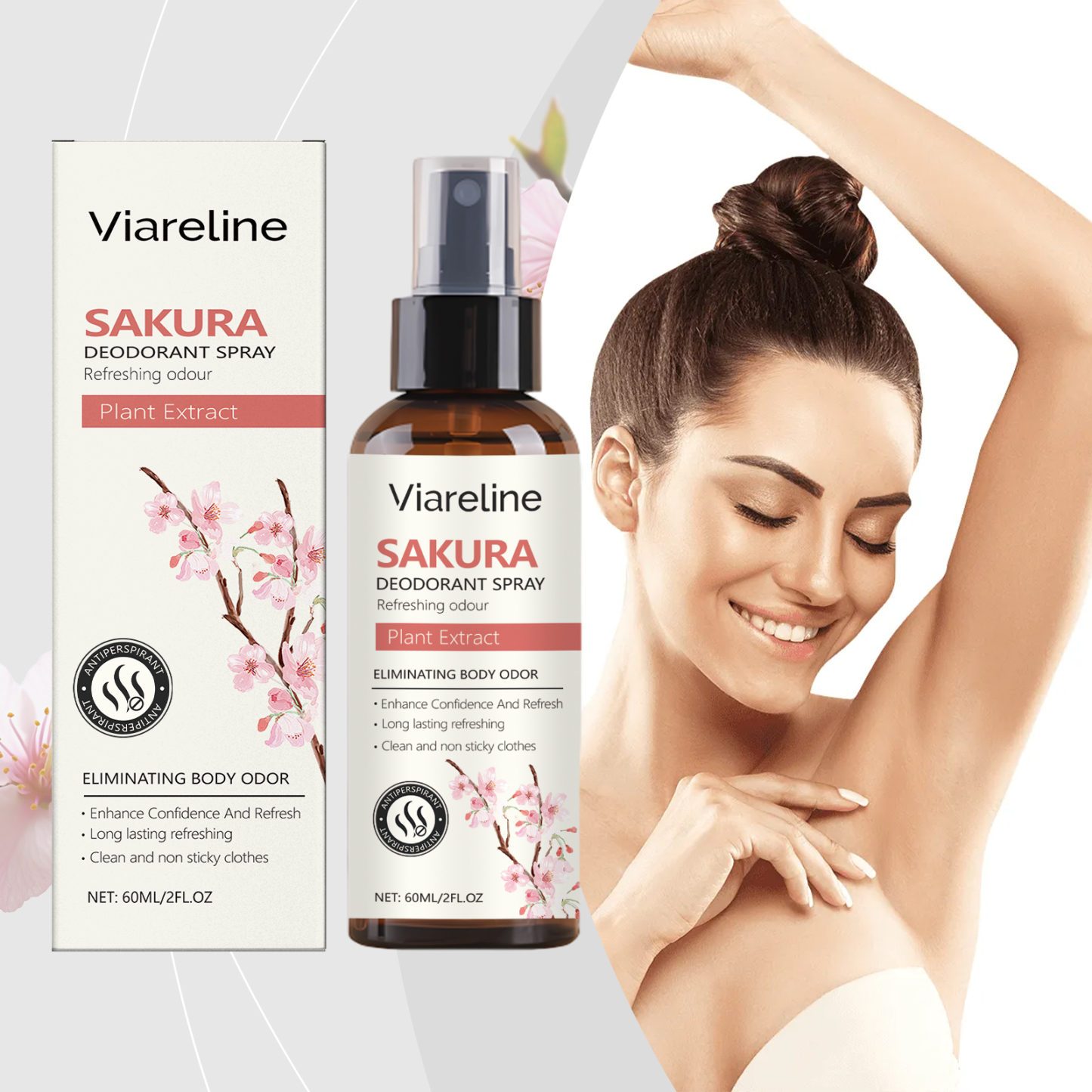 Sakura Fresh Spray – Odor Protection & Natural Scent