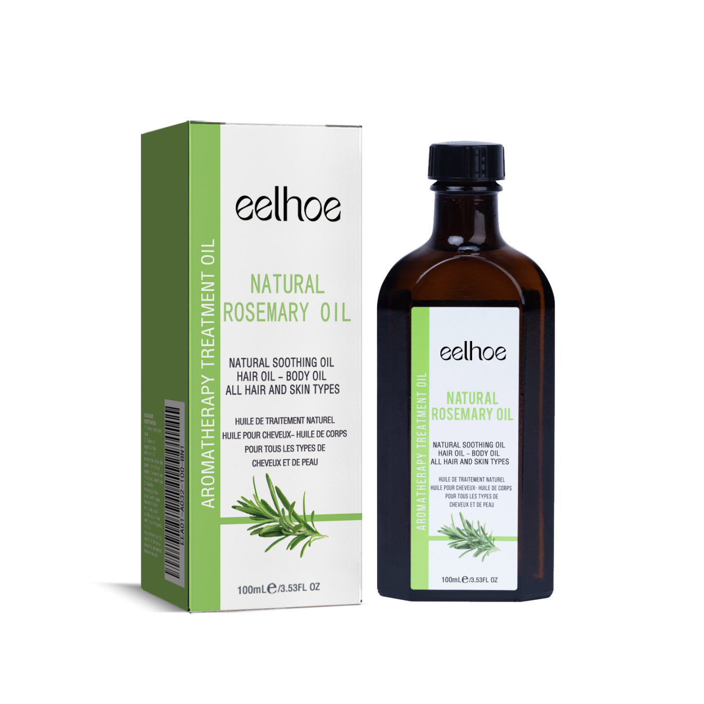 Rosemary Hair Oil – Anti-Frizz Repair & Long-Lasting Fragrance