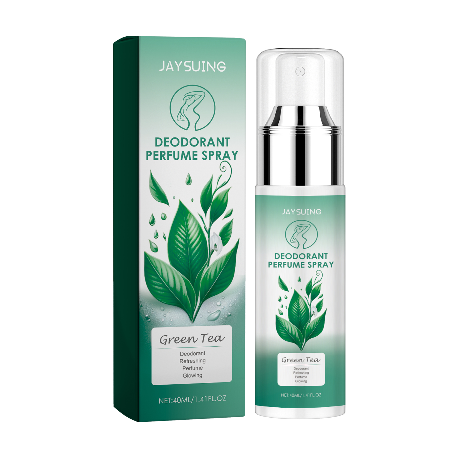 Green Tea Deodorant Spray – Odor Protection & Underarm Brightening