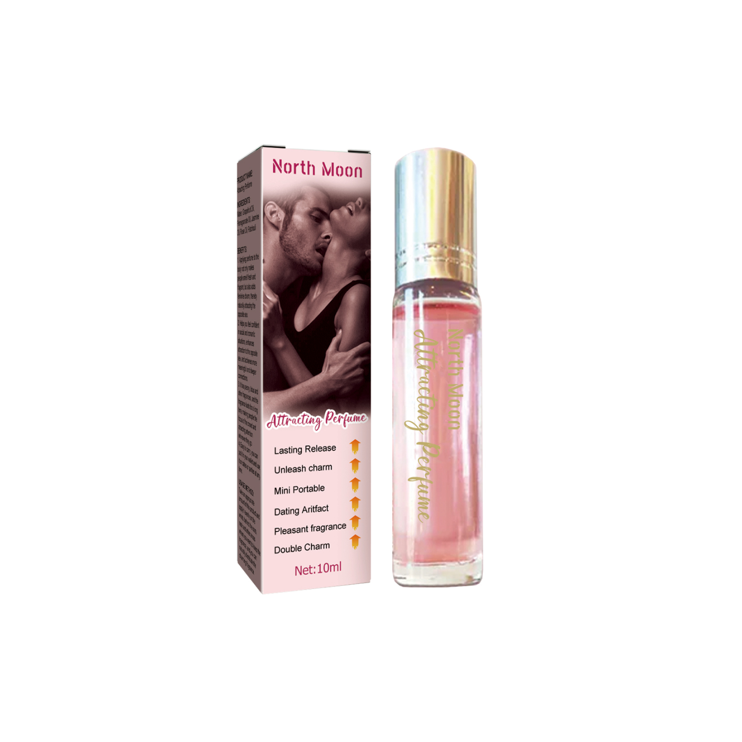 North Moon Perfume Natural Fresh Elegant Long-lasting Fragrance Gentle Non-irritating Date Atmosphere Perfume