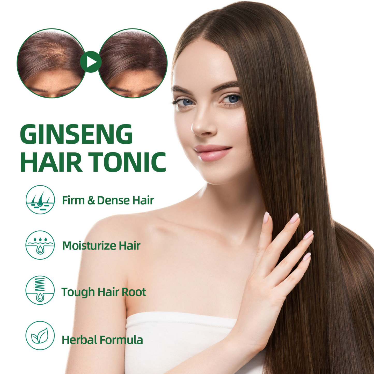 Ginseng Hair Spray – Grow & Nourish