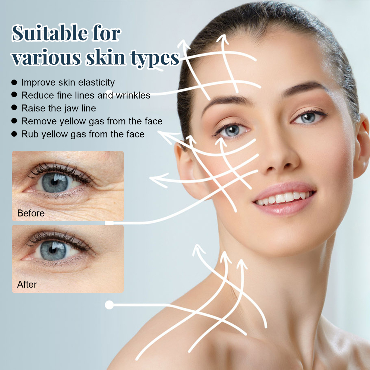 Face Lifting Tape – V-Shape Contour & Wrinkle Reduction