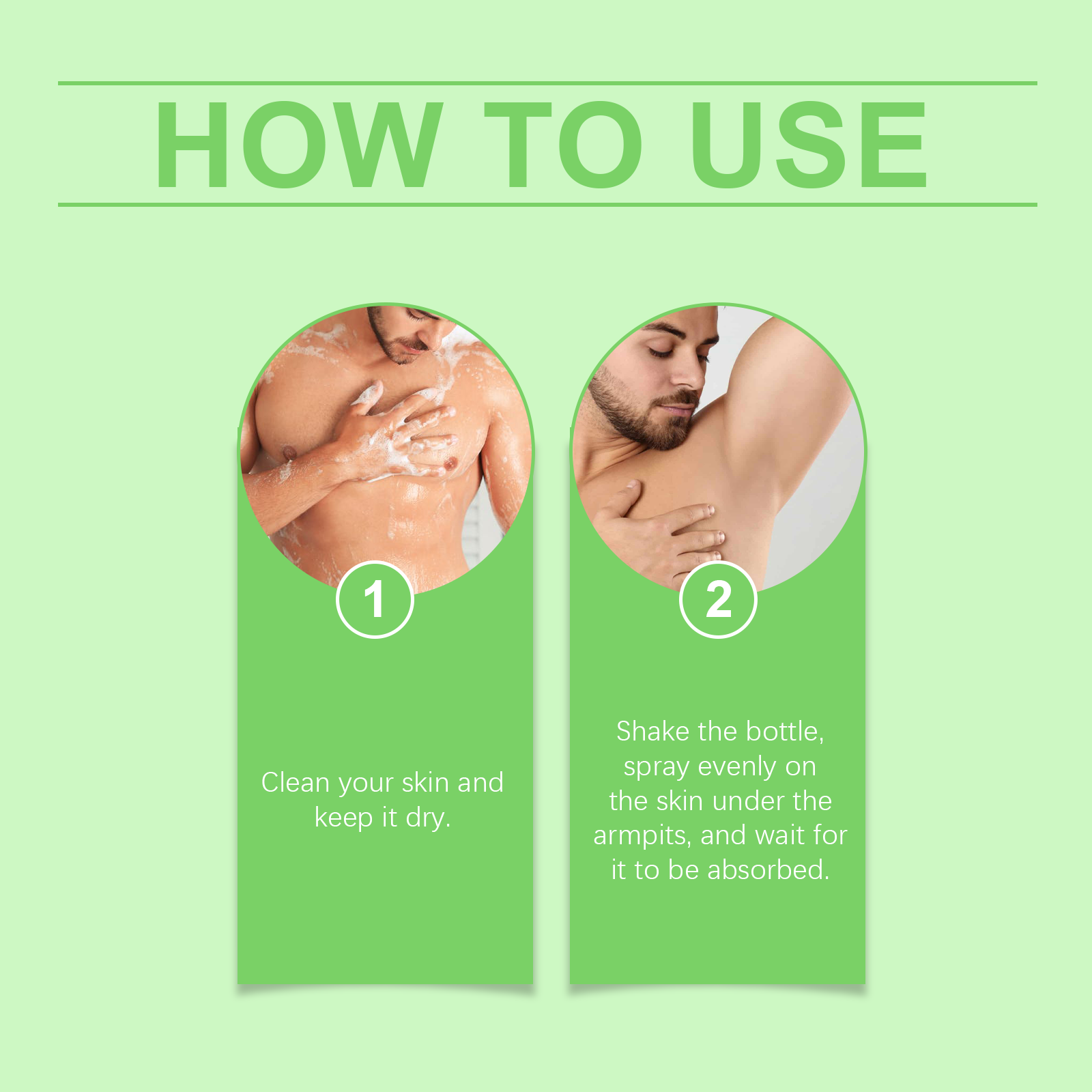 Underarm Deodorant Spray – Fresh Scent & Hydration