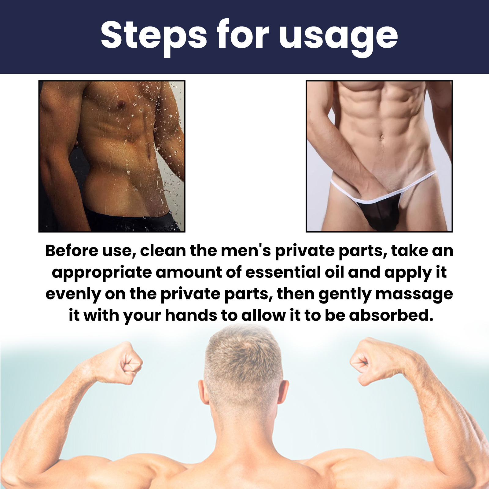 Men’s Enhancement Oil – Boost & Hydrate