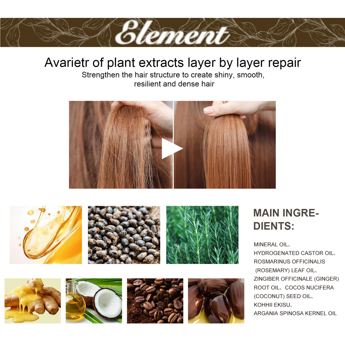 Rosemary Hair Oil Cream – Repair & Nourish for Smooth, Lustrous Hair