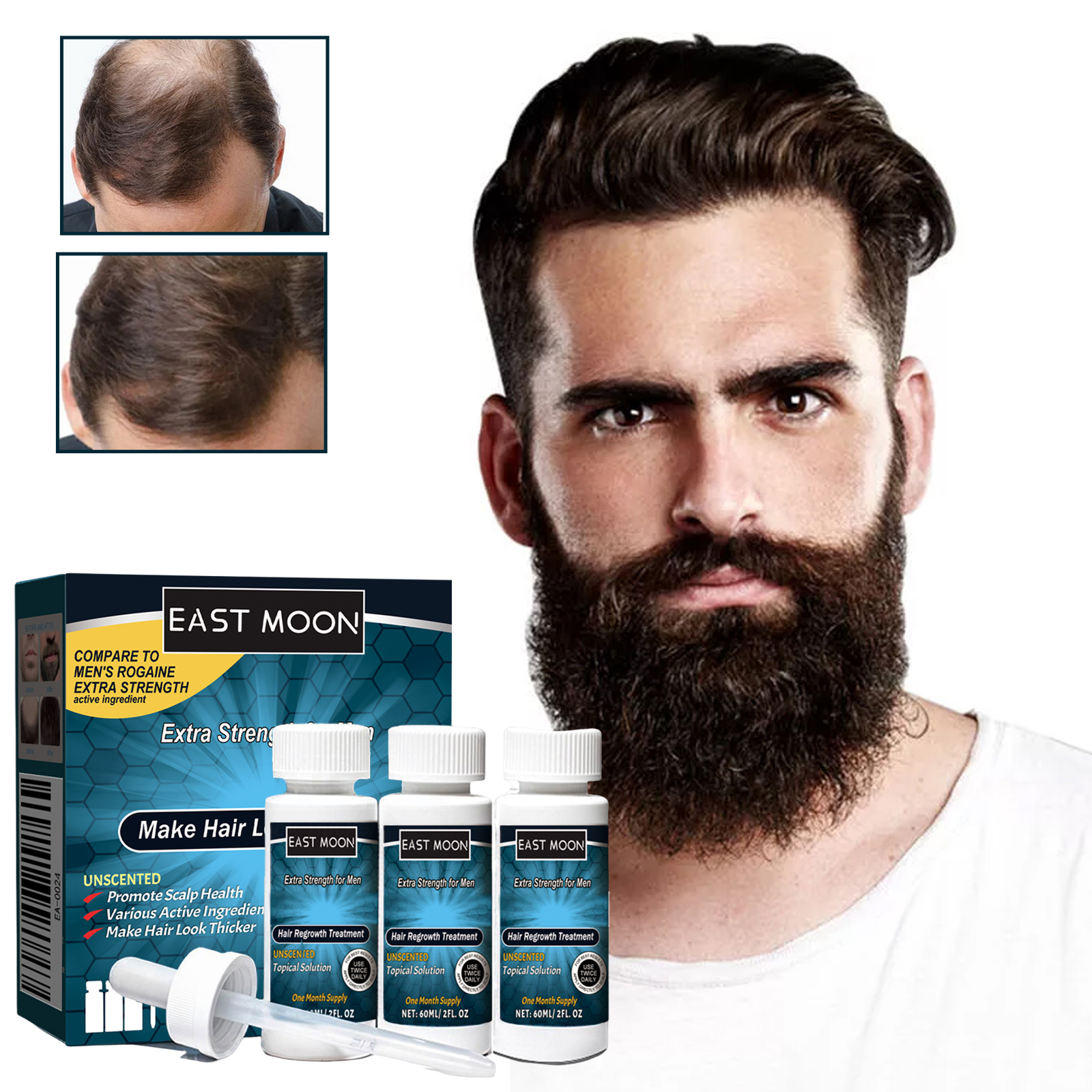 Men's Hair Growth Serum – Boost Density & Nourish Roots
