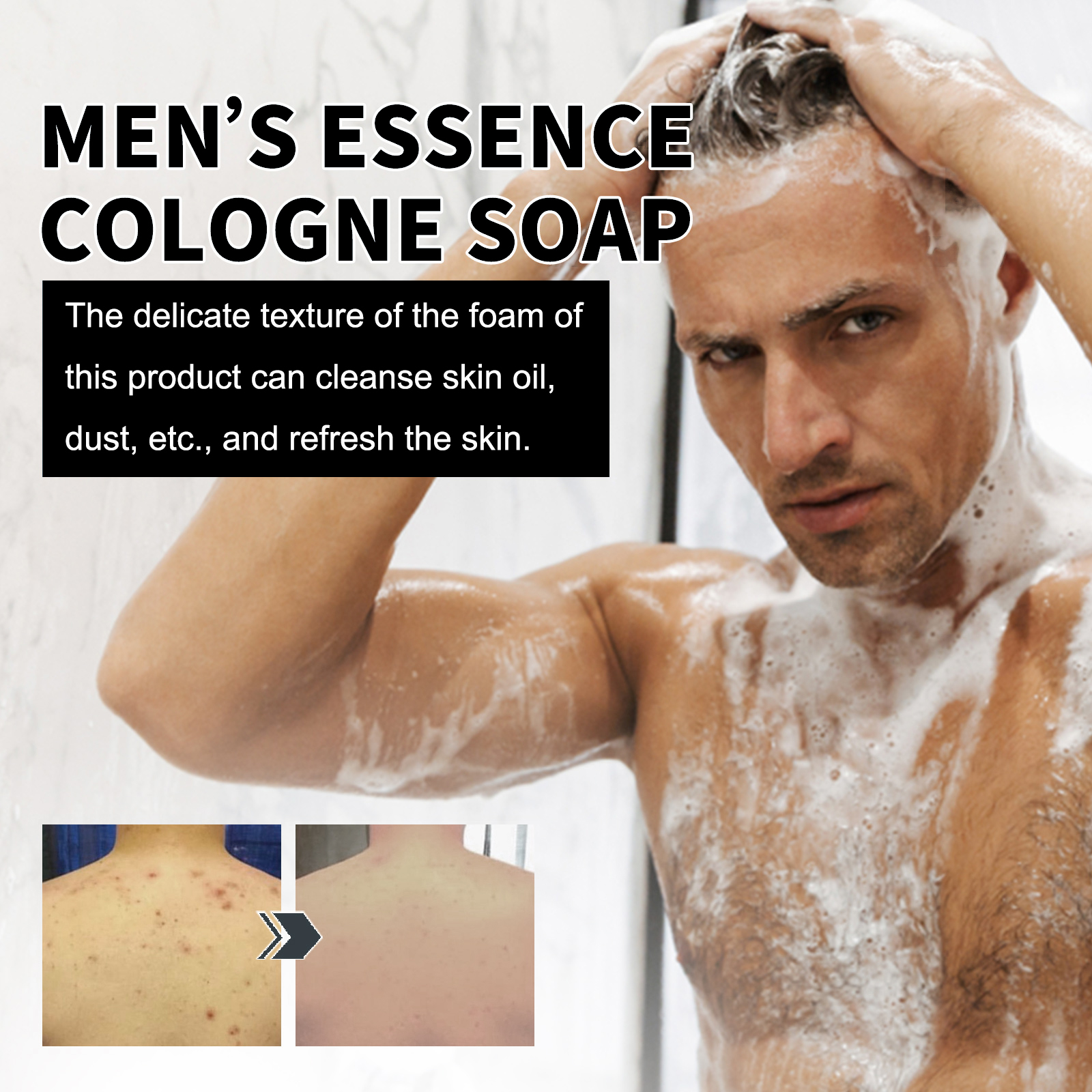 Men’s Cleansing Soap – Clear & Refresh