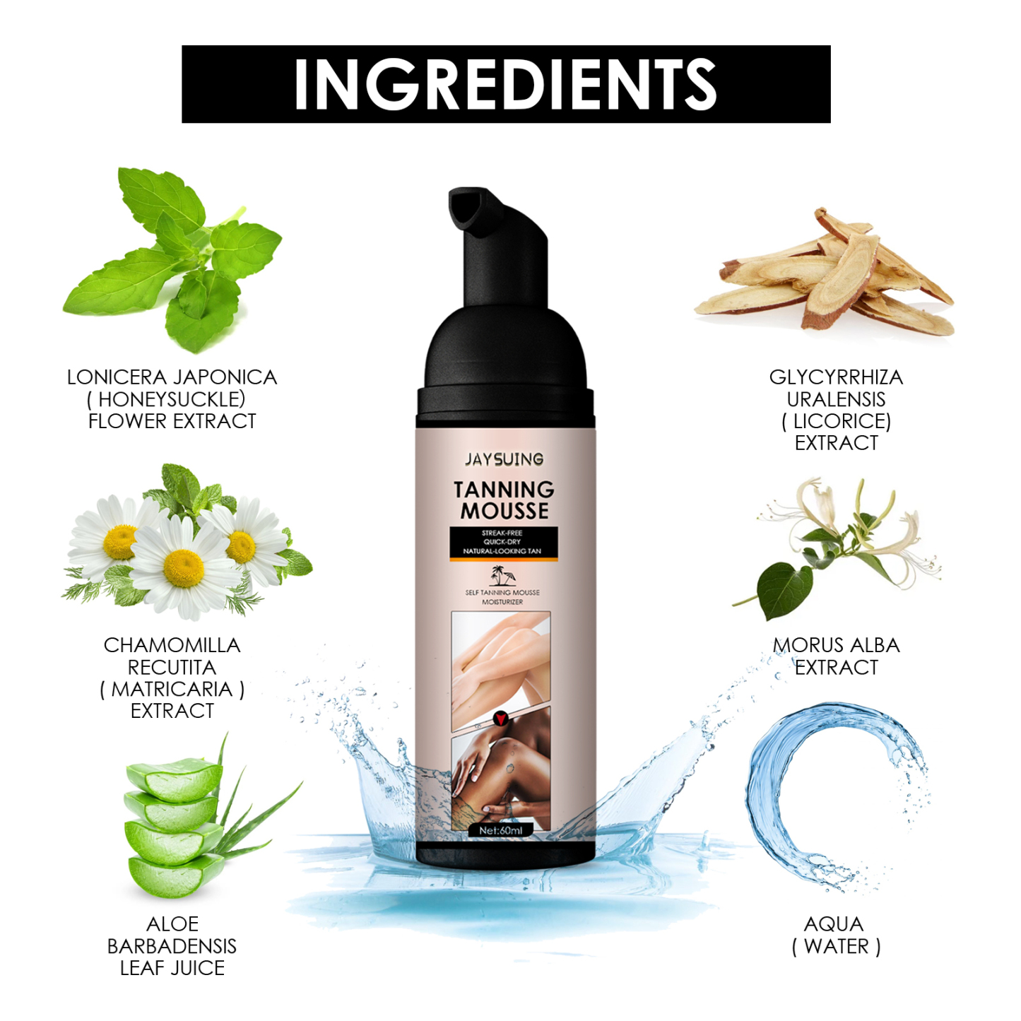 Self-Tanning Mousse – Bronze & Hydrate