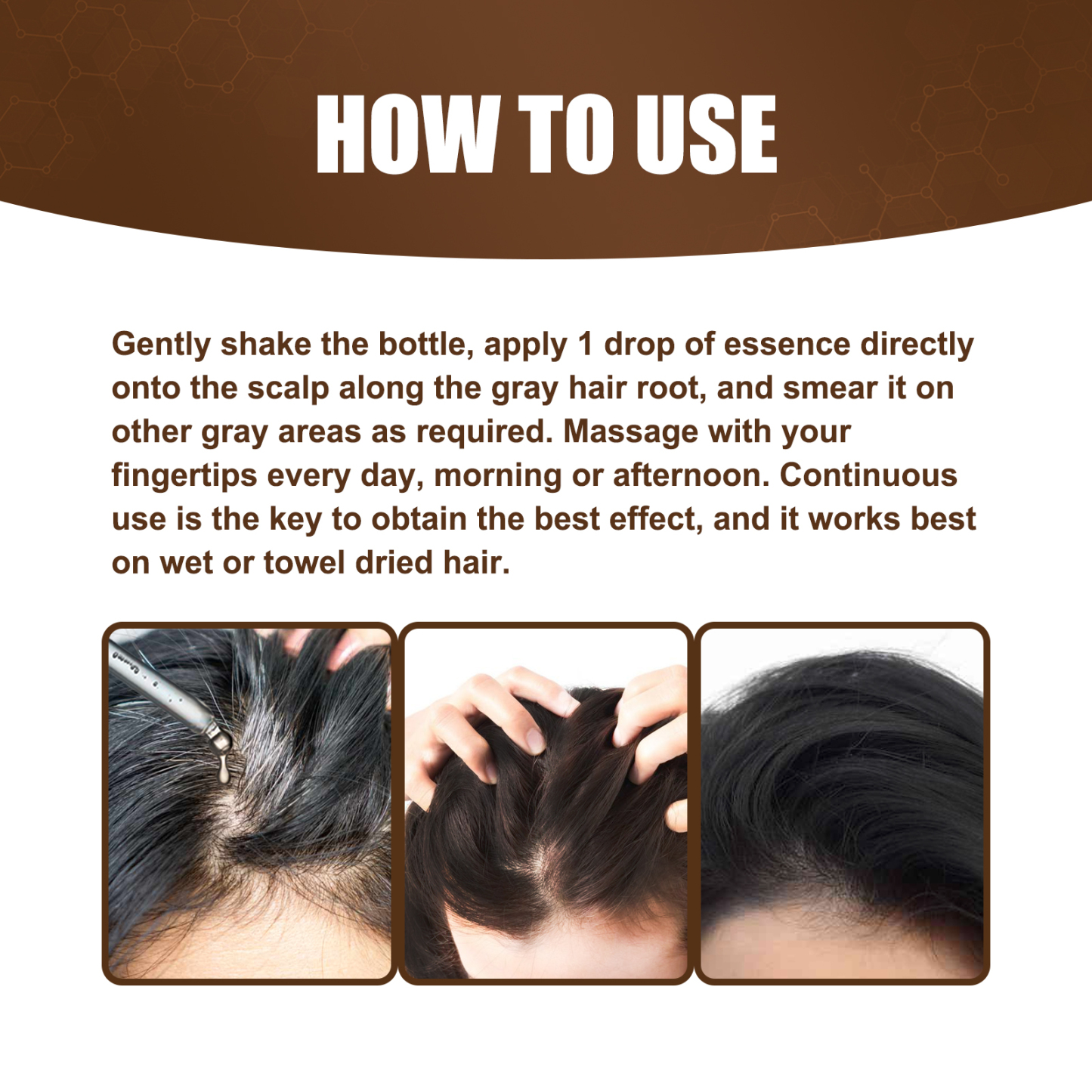 Black Hair Essence – Darken & Strengthen