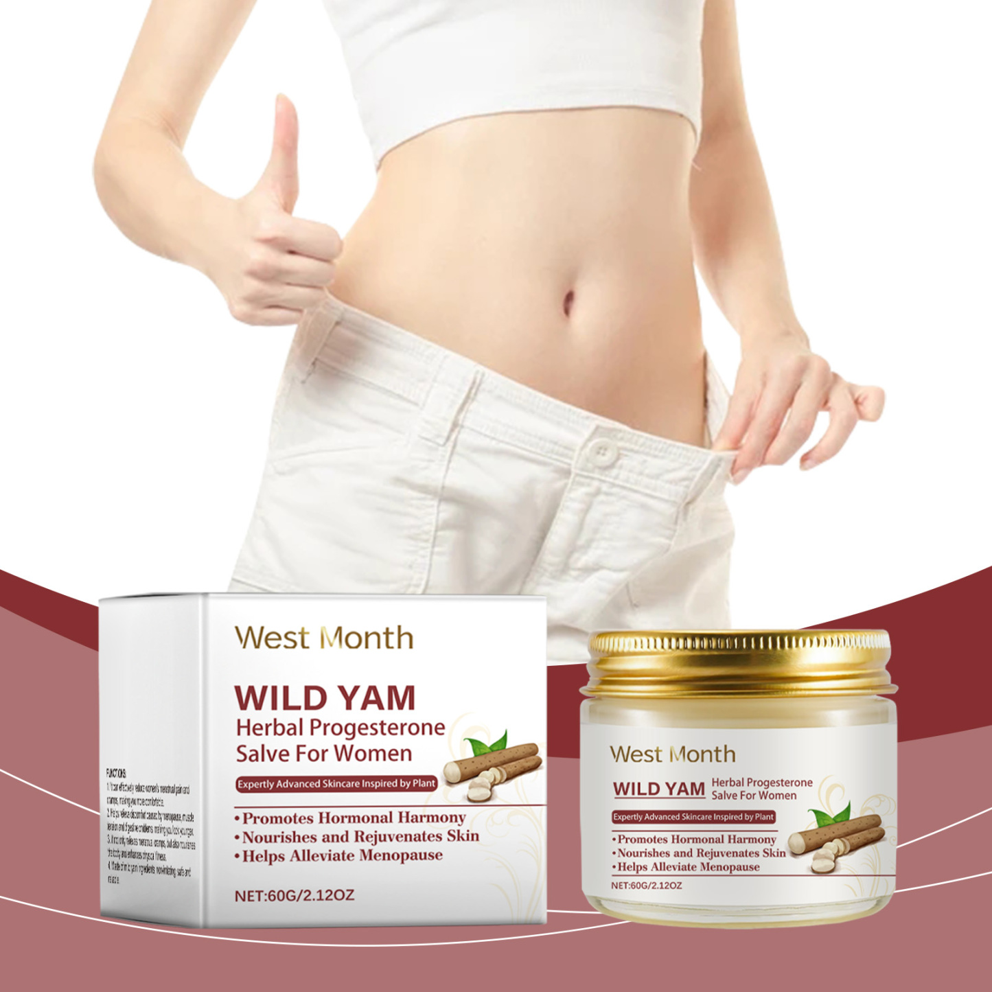 Wild Yam Cream – Soothe Cramps & Hydrate Skin