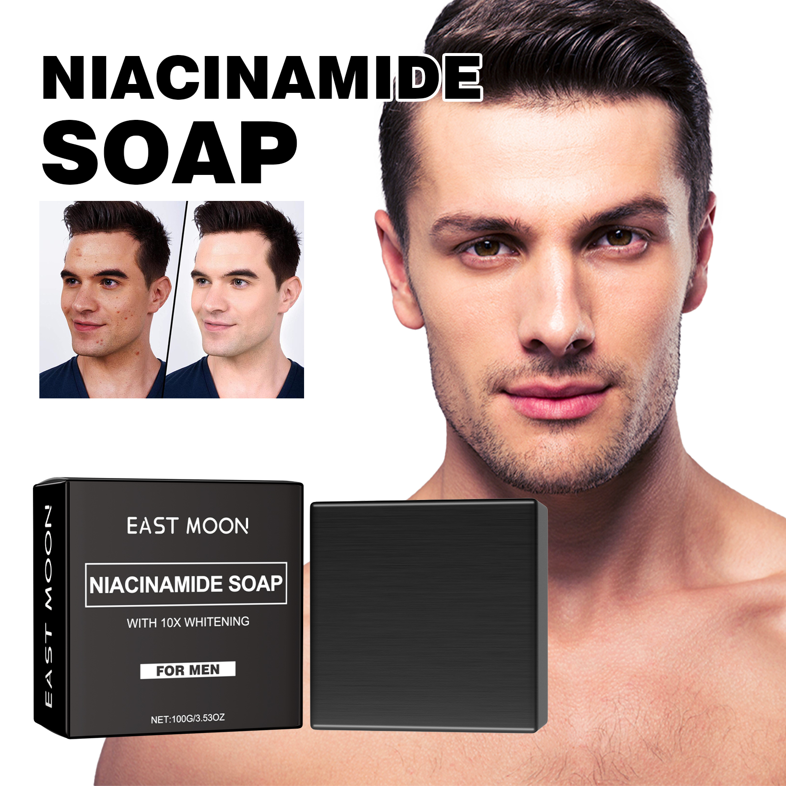 Men’s Cleansing Soap – Clear & Refresh