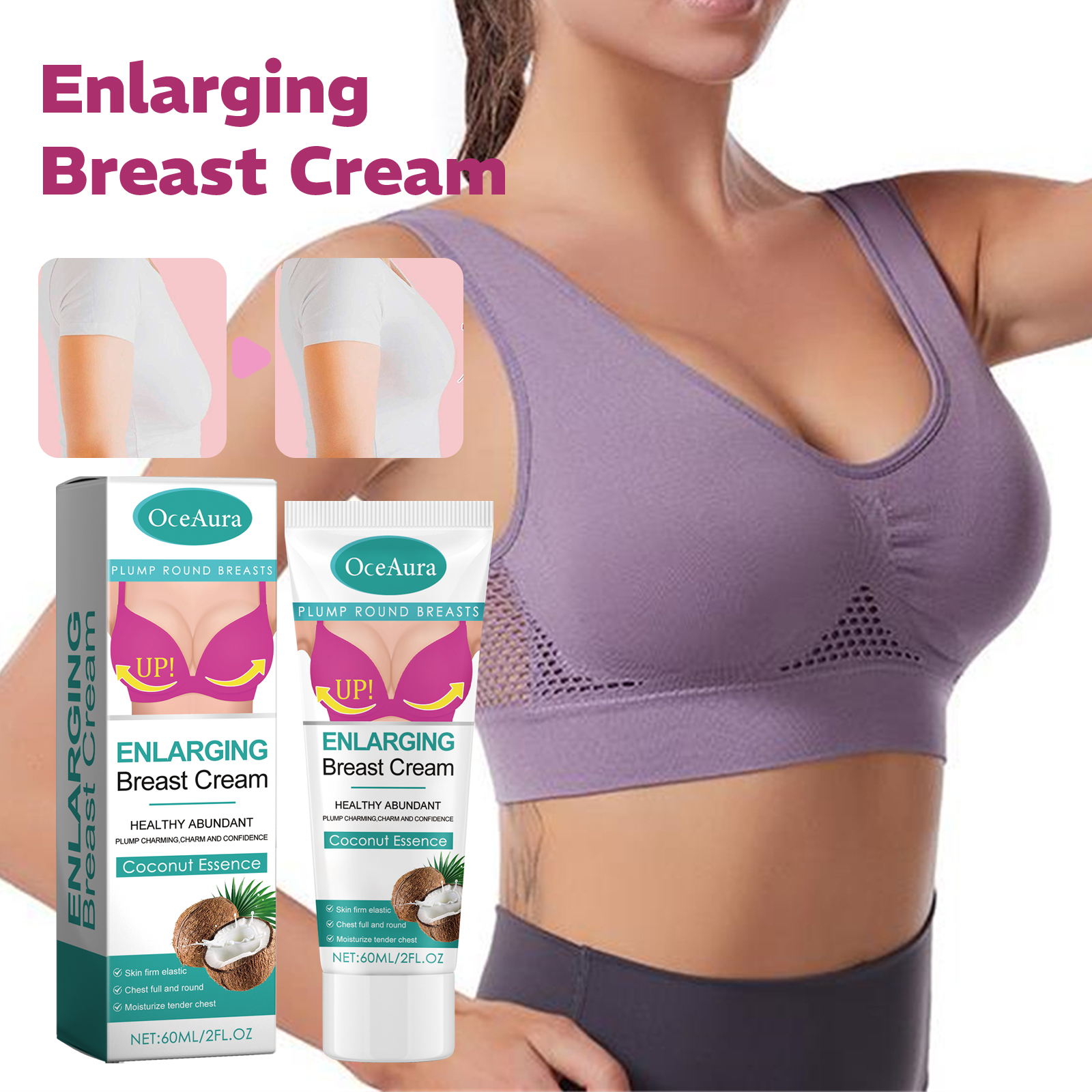 Coconut Breast Cream – Lift & Plump
