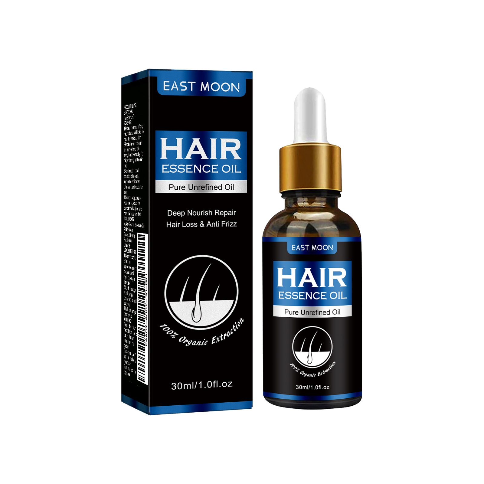 East Moon Men's Hair Thickening Serum – Boost Density & Strengthen Hair