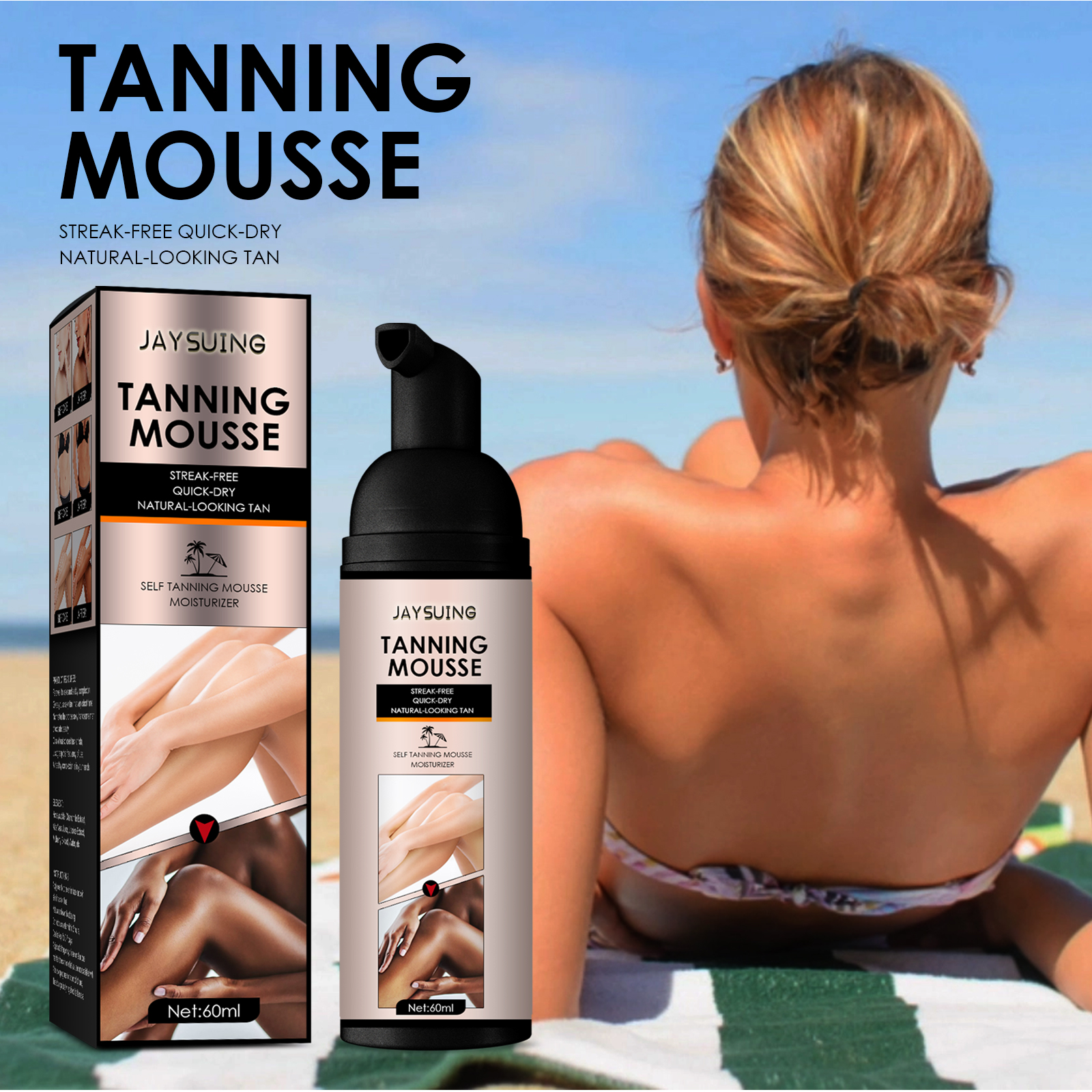 Self-Tanning Mousse – Bronze & Hydrate