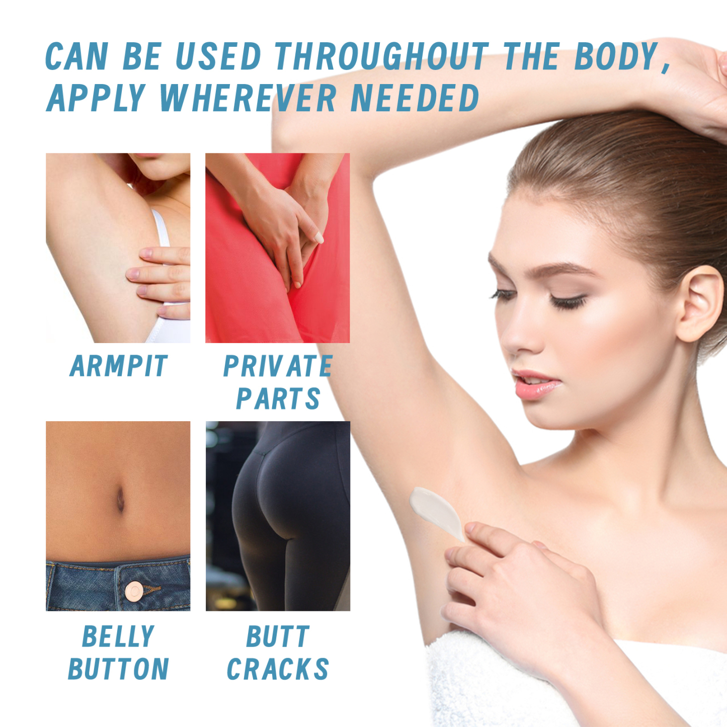 Deodorizing Body Cream – Long-Lasting Freshness & Odor Protection