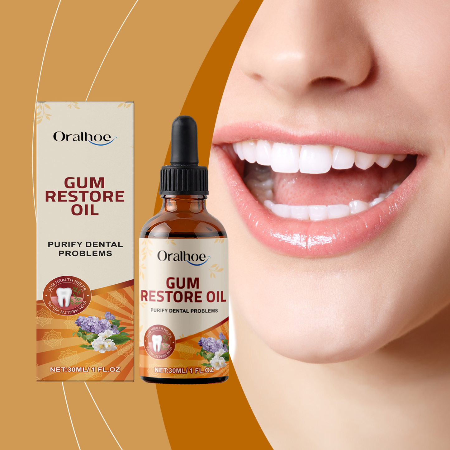 Herbal Gum Solution – Clean & Soothe Teeth