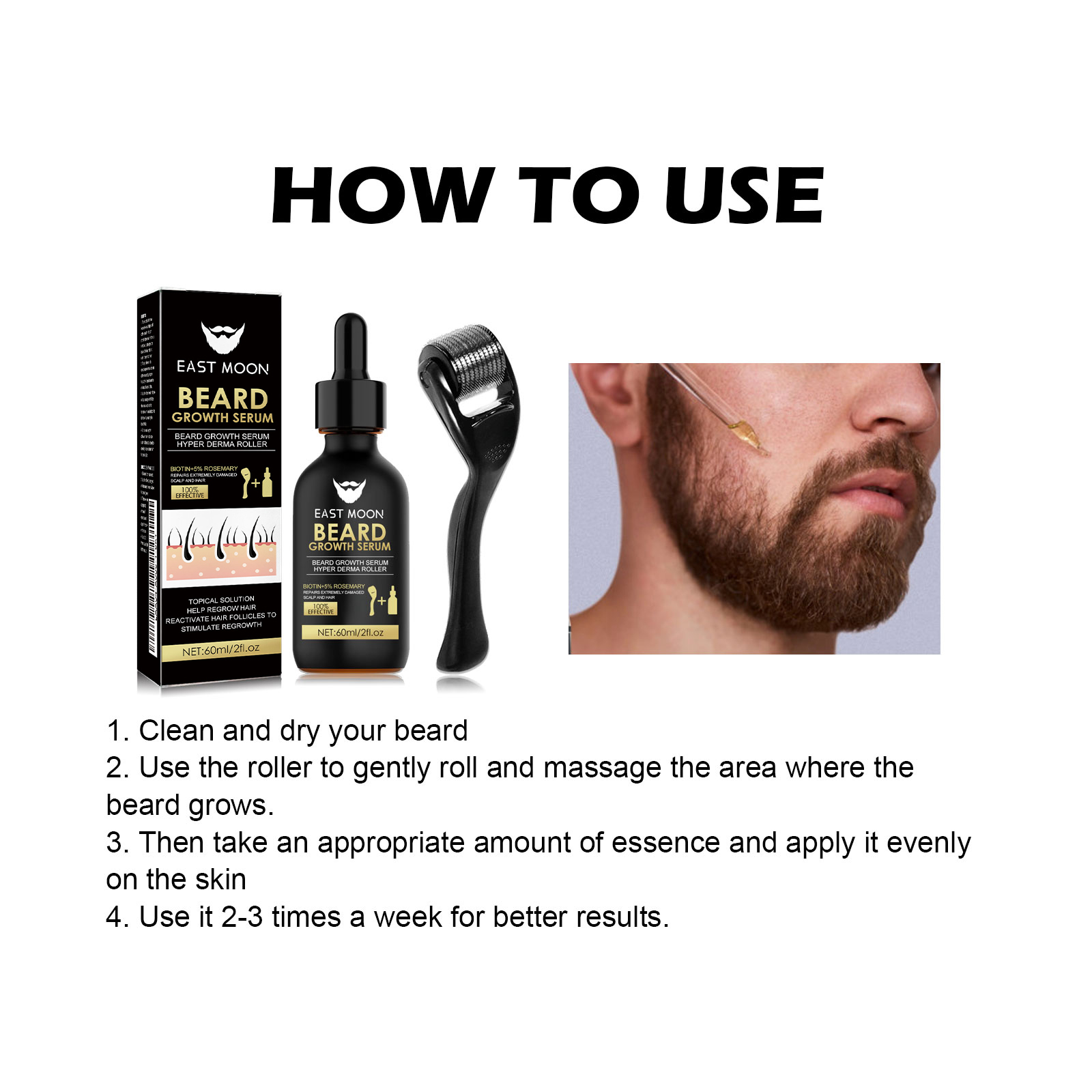Beard Care Essence – Nourish & Grow
