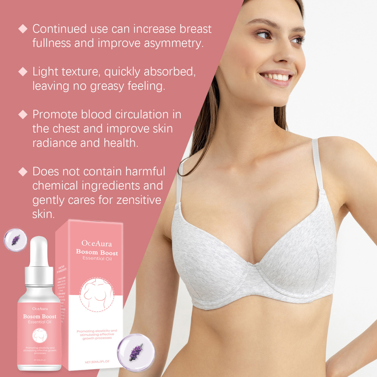 Breast Firming Oil – Lift & Hydrate