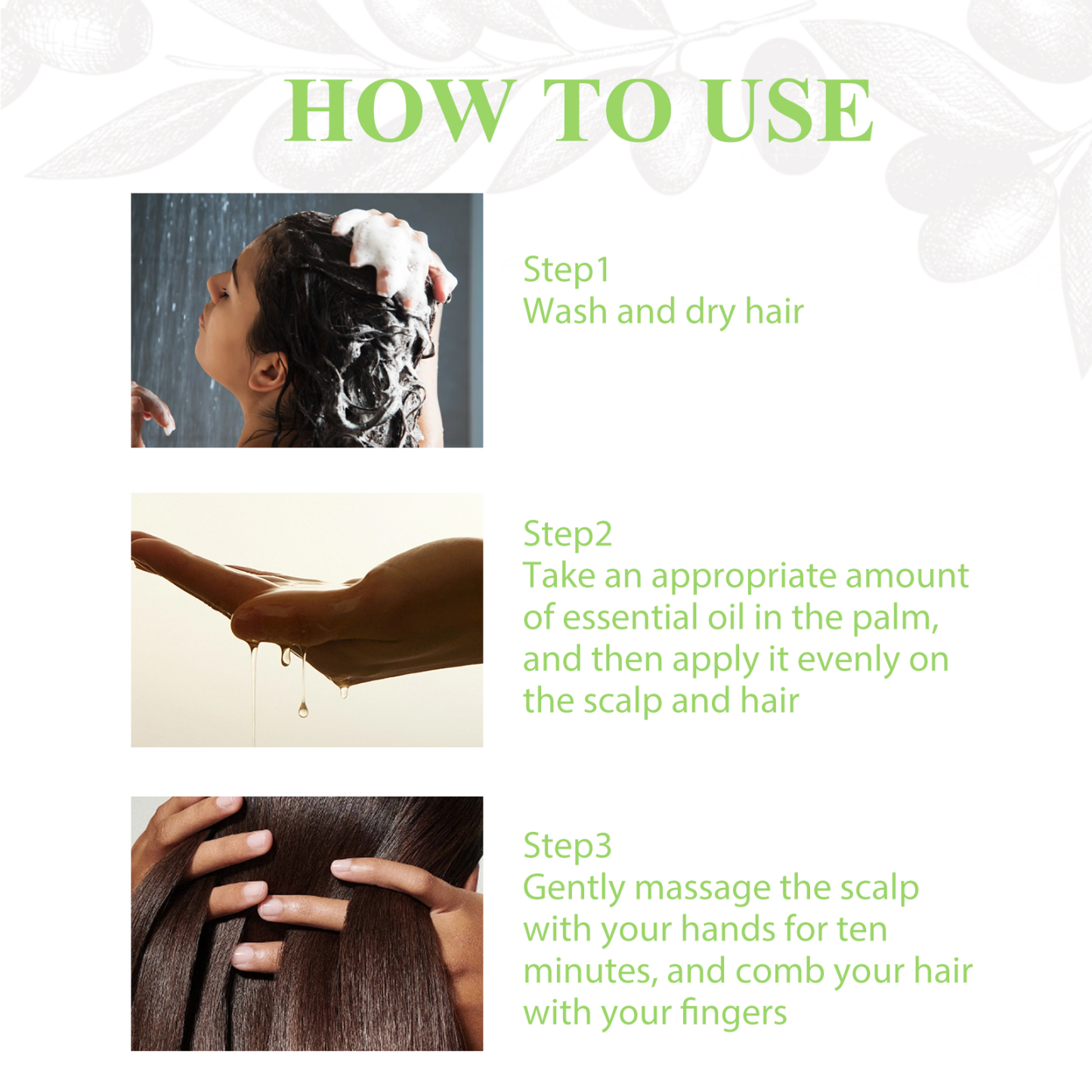Rosemary Hair Oil – Anti-Frizz Repair & Long-Lasting Fragrance