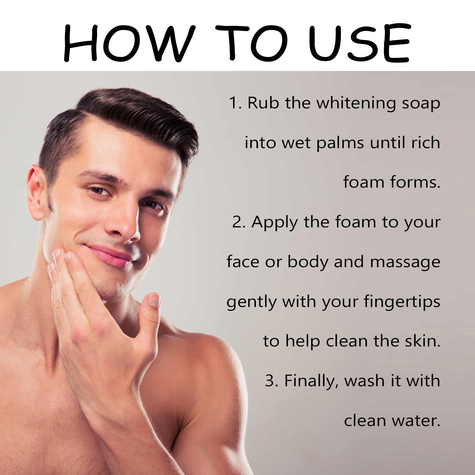 Men’s Cleansing Soap – Clear & Refresh