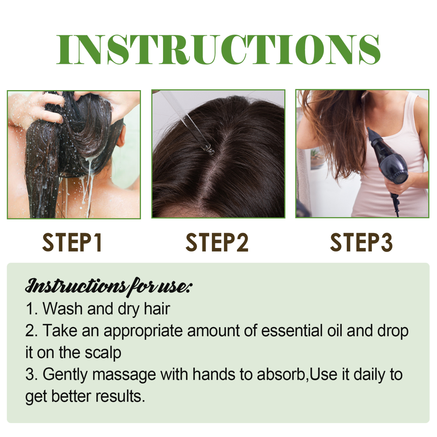 Rosemary Hair Oil – Repair Dryness & Tame Frizz