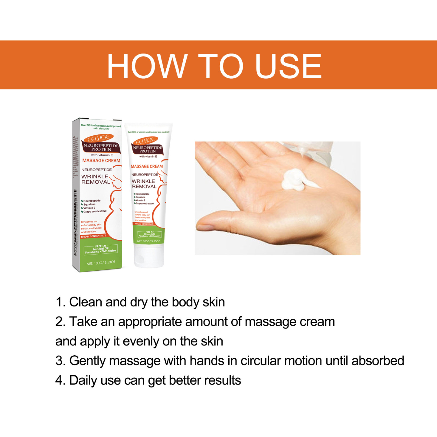 Scar Fading Massage Cream – Smooth & Restore