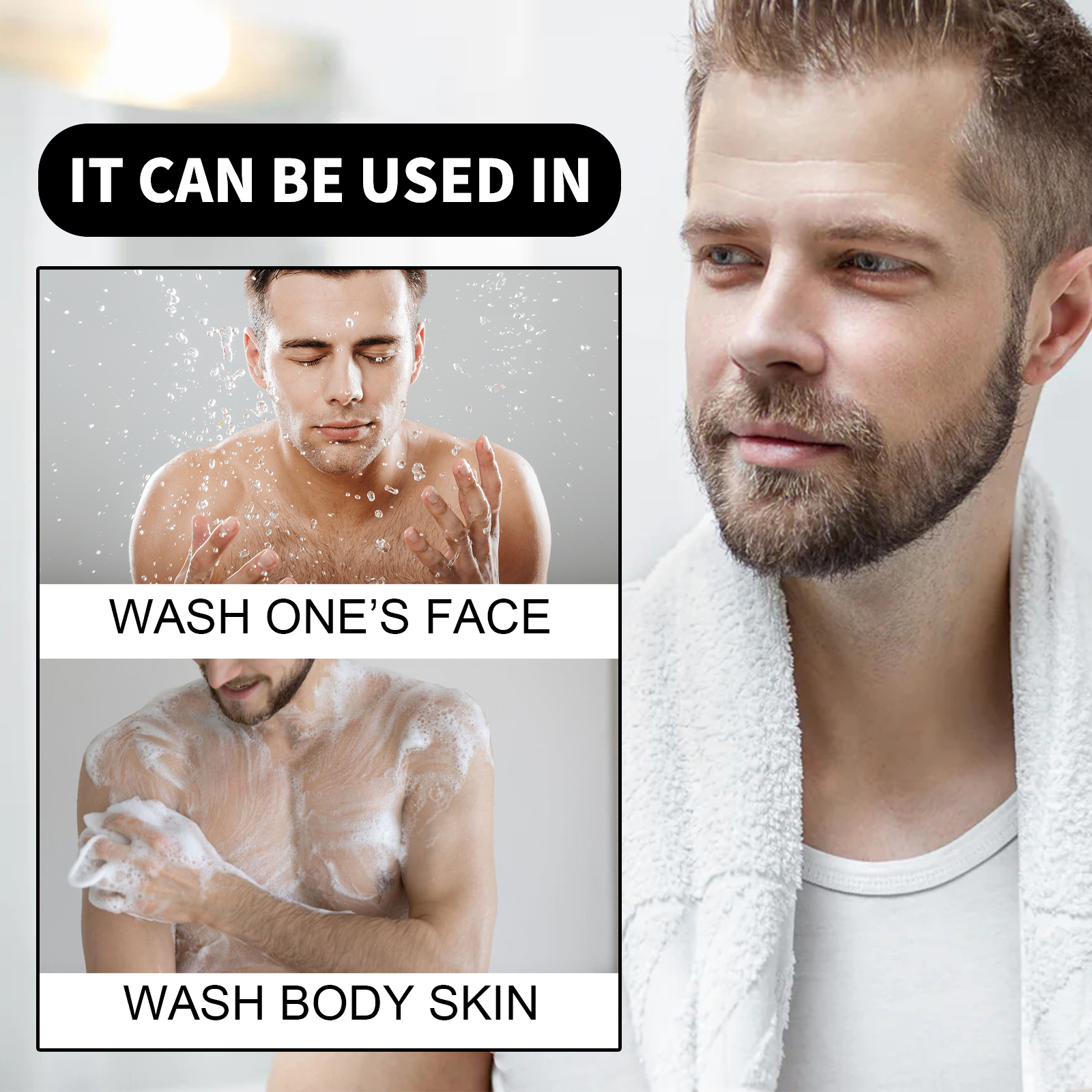 Men’s Cleansing Soap – Clear & Refresh