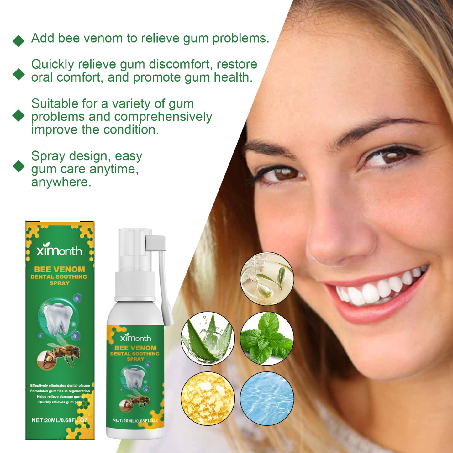Gum Care Spray – Soothe Gums & Clean Teeth