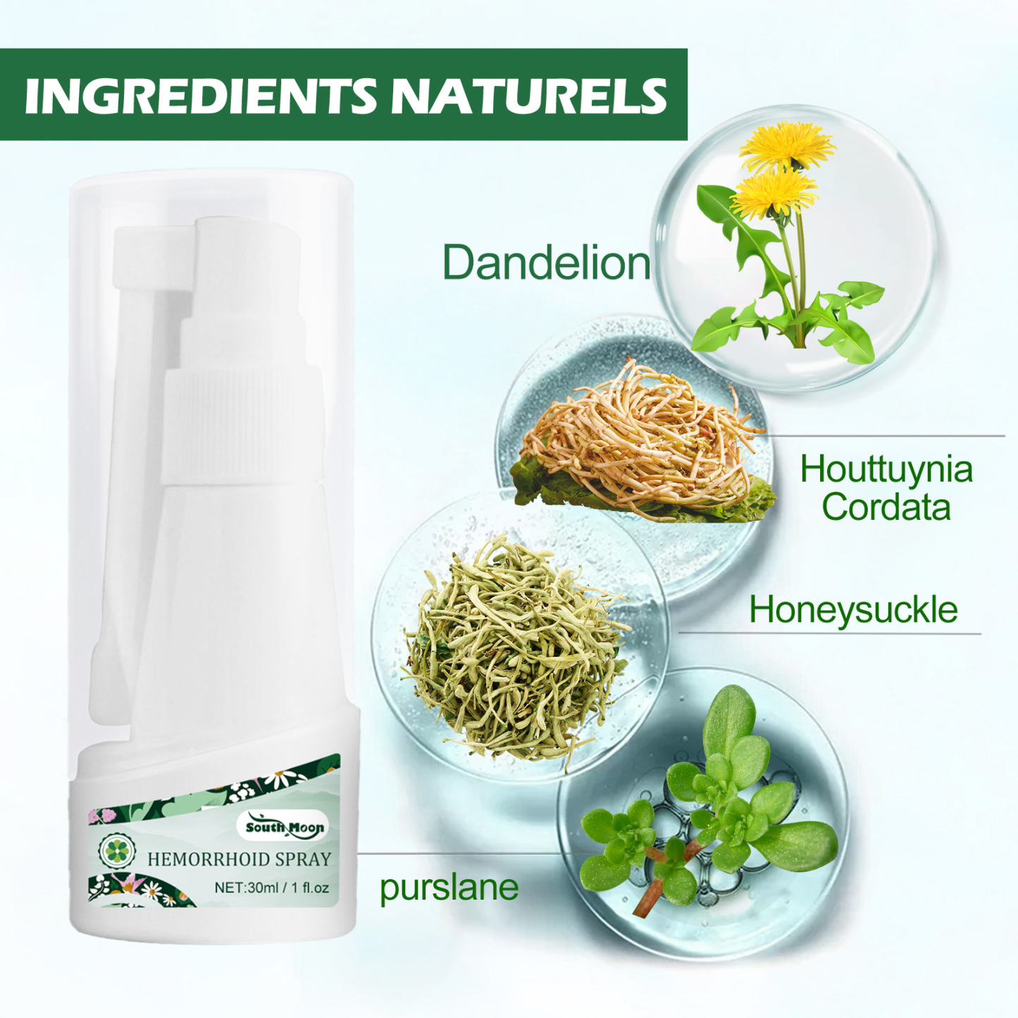 Herbal Hemorrhoid Spray – Soothe Pain & Swelling